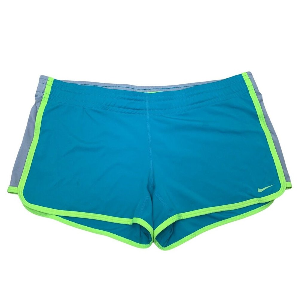 Nike DRI-FIT Women's Running Gym Training Shorts 613595-383 Size Small Pre-Owned